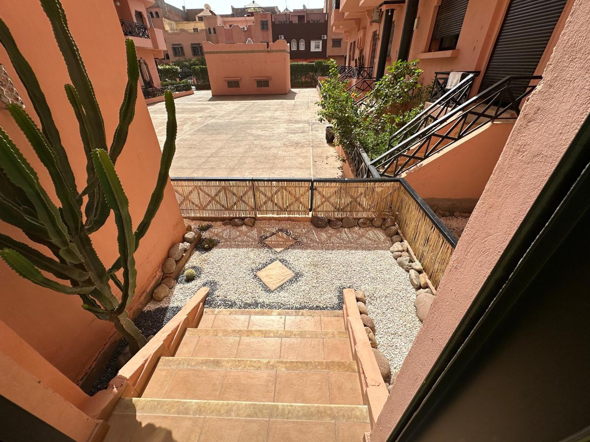 Oasis De Detente Avec Terrasse Et Vue Sur Piscine Marrakesh Extérieur photo