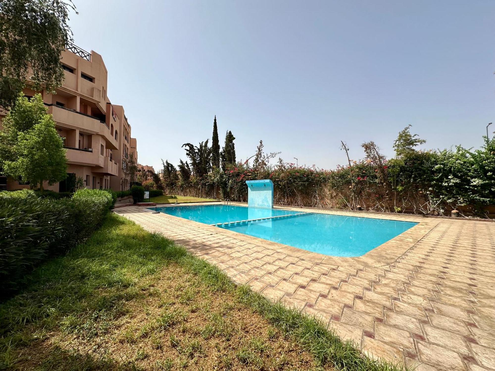 Oasis De Detente Avec Terrasse Et Vue Sur Piscine Marrakesh Extérieur photo